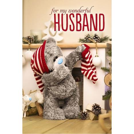 3D Holographic Wonderful Husband Me to You Bear Christmas Card £4.25